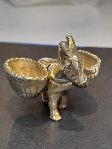 Vintage brass donkey with - vintage,