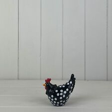 Black Ceramic Speckled Chicken