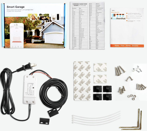 Smart wifi garage door opener - garage,
