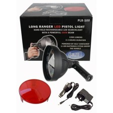 Clulite PLR-500 Rechargeable Handheld Spotlight Long Ranger LED 500 Metre Beam