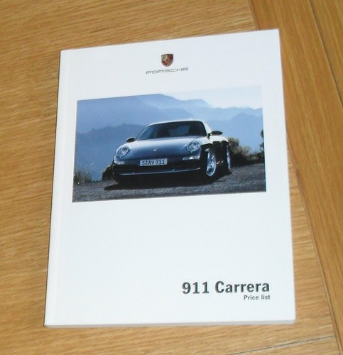Porsche 911 997 price list - 997,