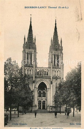 Bourbon lancy eglise - bourbon,