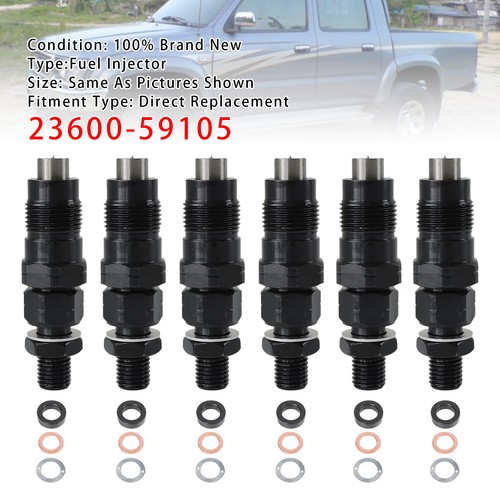 6pcs fuel injector for toyota - injector,