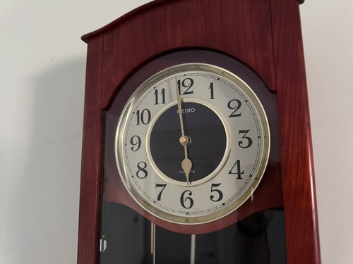 Seiko grandfather clock quartz - seiko,