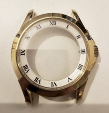 SEIKO Watch Case for Seiko Premier Perpetual Calendar 6A32-00R0 Gold