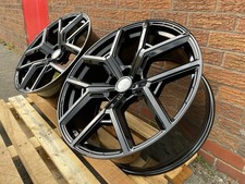 22” gloss  black alloy