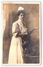 c1905 British Edwardian Nurse