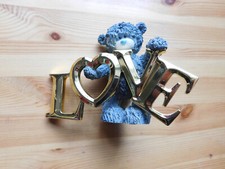 "Me To You" Love Letters - Bear Holding the Word Love Ornament