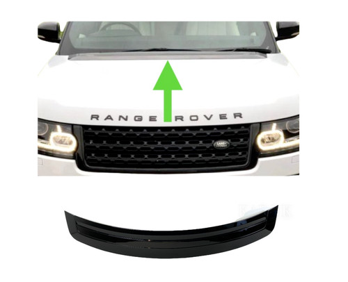 Bonnet trim black fits - bonnet,