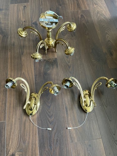 Bhs brass arm - bhs, chandelier