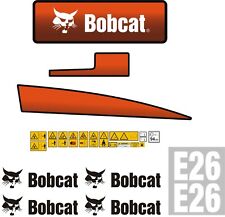 Bobcat E26 Mini Digger Decal