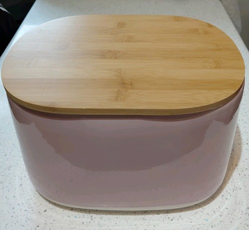 Dunelm pink ceramic - pink, bin