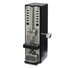 Wittner Super-Mini Tactile Mechanical Wind Up Metronome Black