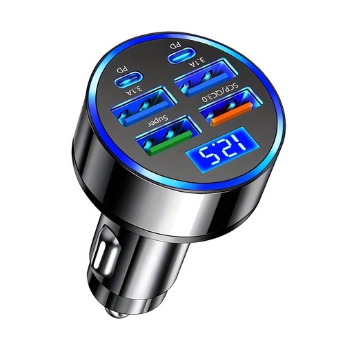 Fast charging port car - fast, 6-port