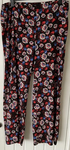 Ladies floral wide leg - ladies,