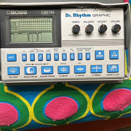 Boss 110 rhythm - dr-110, dr.