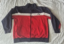 Vintage FILA Tracksuit Top Jacket Size S – Retro 80s Casuals Classic Sportswear