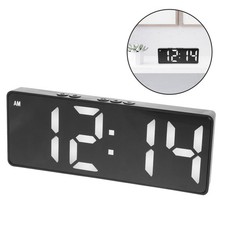 Digital Alarm Clock Compact Size With Temperature Display For Bedroom Desktop