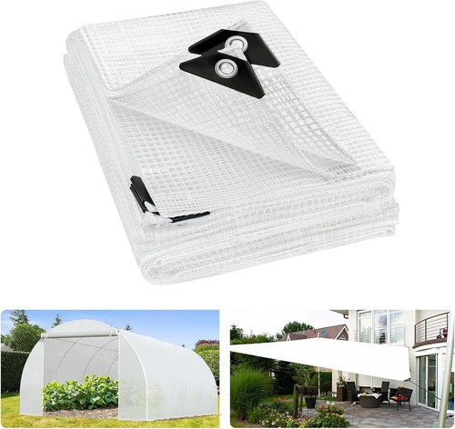6x8ft heavy duty - duty, clear