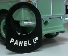 Austin Healey Frogeye Bugeye Sprite Switch Tab Badge Dash Instrument Panel Light