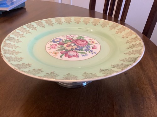 Art deco cake plate - cake,