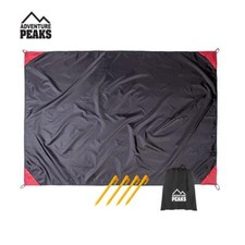 Outdoor Picnic Blanket Waterproof Beach Mat Rug Camping Travel Holiday Tent Pegs
