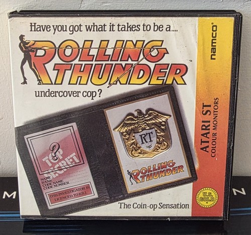 Vintage rolling thunder - rolling,