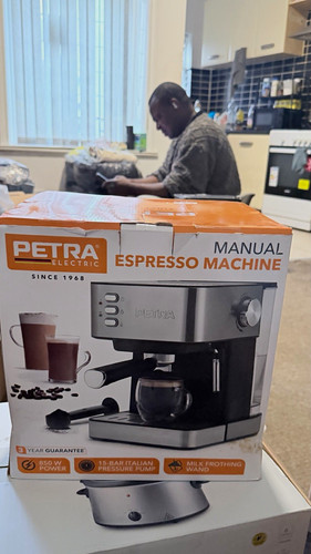 Petra manual espresso machine - petra,