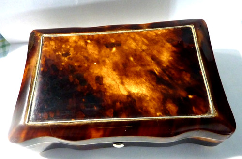 Antique faux tortoiseshell