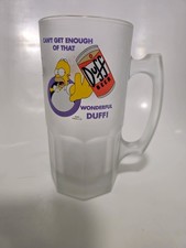 The Simpsons Frosted Beer Mug