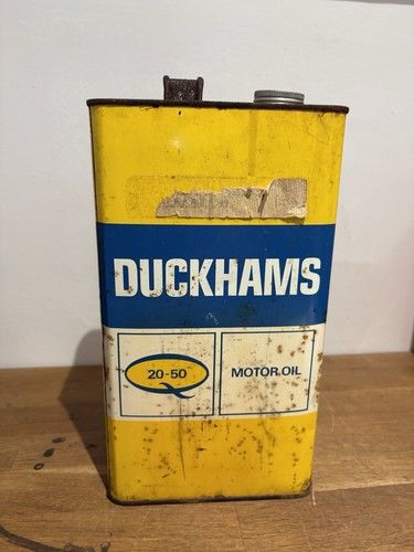 Vintage duckhams oil can - duckhams,