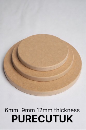 Premium mdf circles round - mdf, –