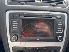 SKODA OCTAVIA TSI MK2 1Z 2009-2012 Stereo Radio Head Unit 1Z0035161M