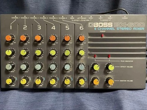 Boss 600 stereo mixer 6 - boss,