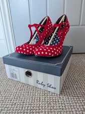 Ruby Shoo Jessica in Red Spots