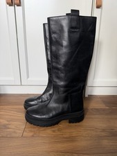 H&M Real Leather Black