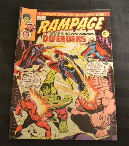 Comic marvel rampage issue - uk,