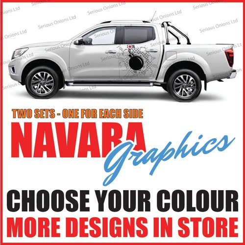 Wall sticker nissan navara - nissan,