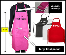 Personalised apron pocket chef cooking catering birthday gift ADJUSTABLE BUCKLE