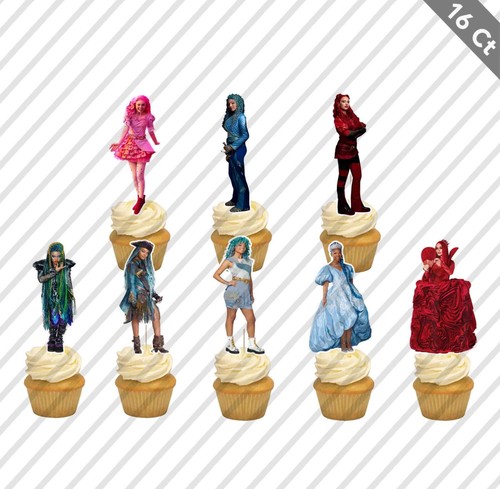 Descendants cupcake - 16,