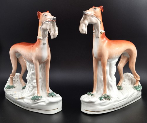 Pair large victorian - pair,