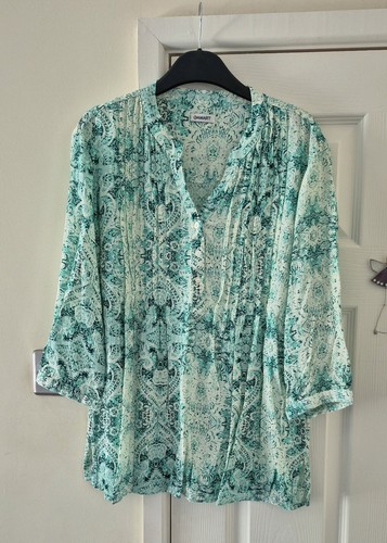 Ladies size green print - ladies,