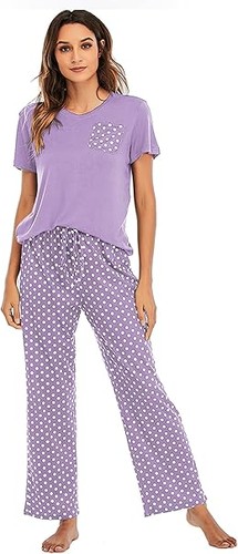 Womens pajamas set cotton - womens,