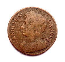 Charles II 1673  Halfpenny 29mm