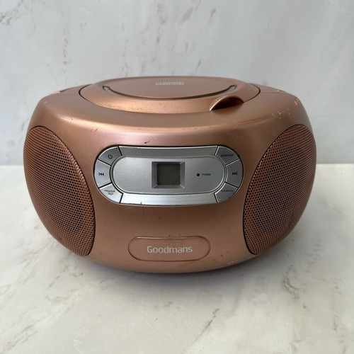 Goodmans rose gold bluetooth - goodmans,