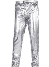 New 70 Men M Shiny Metallic