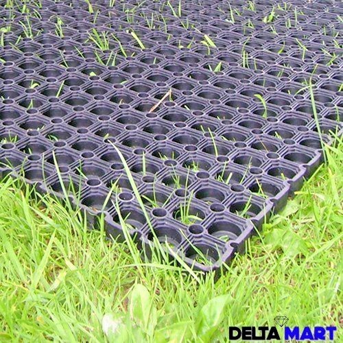 Rubber grass mat - rubber, playground