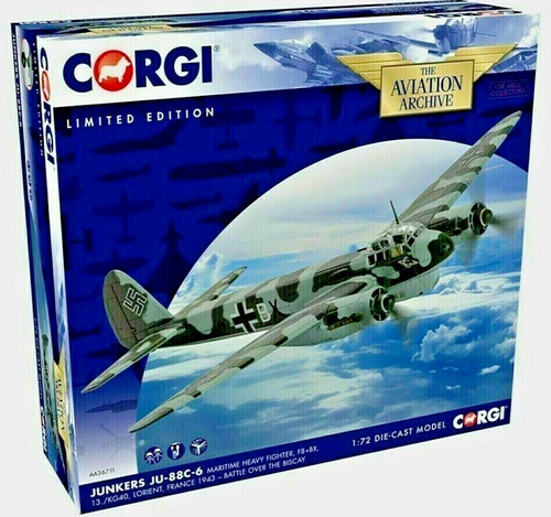 Corgi aa36711 junkers - corgi,