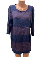 The MASAI Clothing Company size XL / XXL Purple Blue Tunic Blouse Top