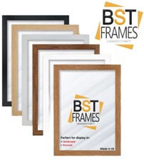 Modern Photo Frame Picture Frame Poster Frame Wood Effect All Sizes A1 A2 A3 A4
